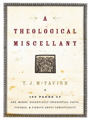 cover image of A Theological Miscellany